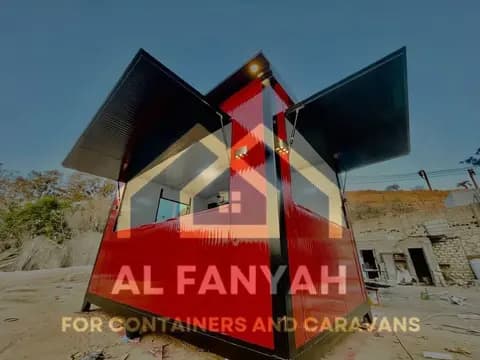 فرصة تبدأ مشروعك بسهولة! برتشن 2.5×4 من الشركة الفنية — الحل المثالي لأي نشاط تجاري تصميم عملي ومساحة مناسبة
