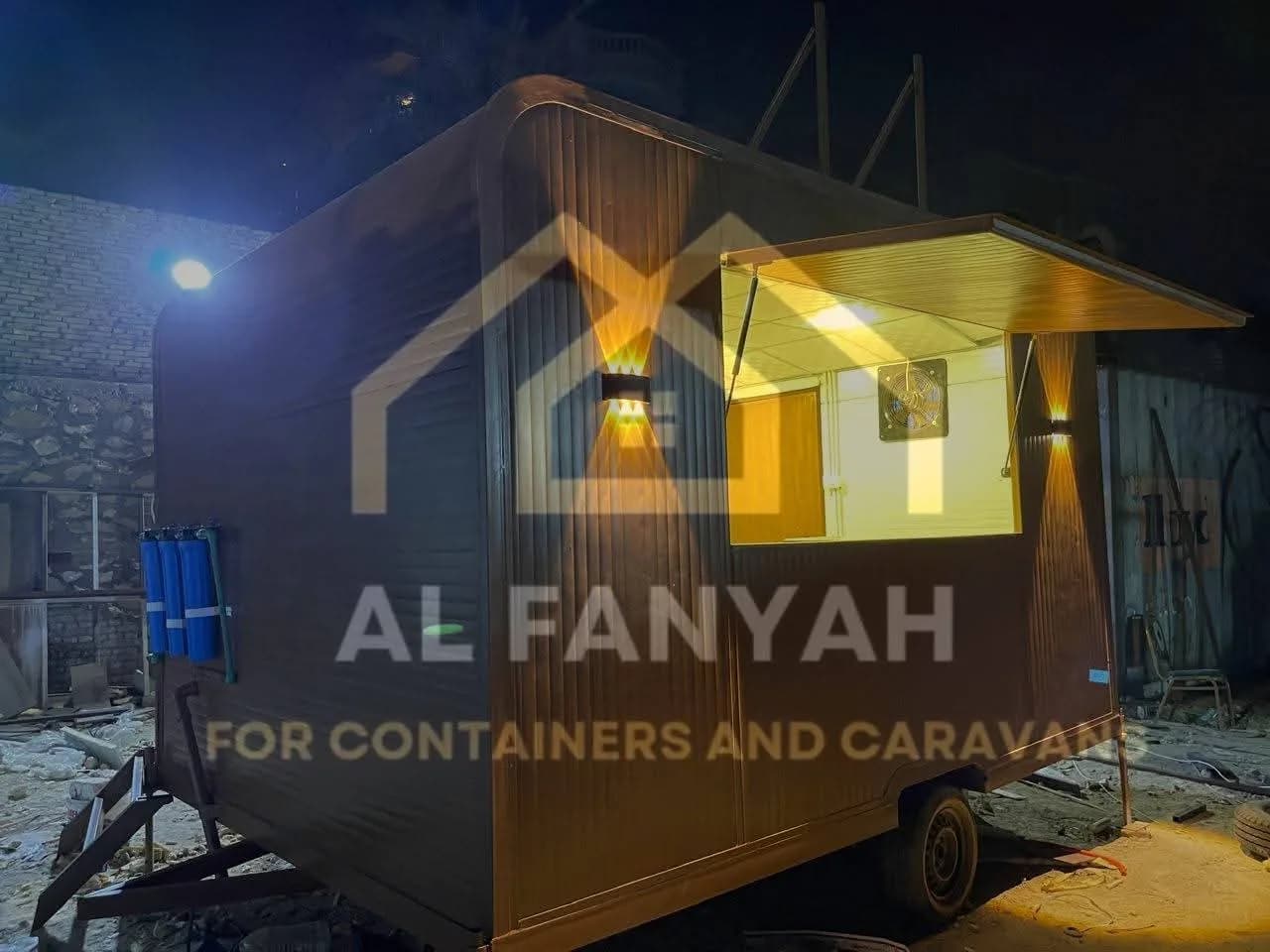 برتشن مطعم وكافيه 3×4 متر ساندويتش بانل – تصميم حسب نشاطك – صورة 1