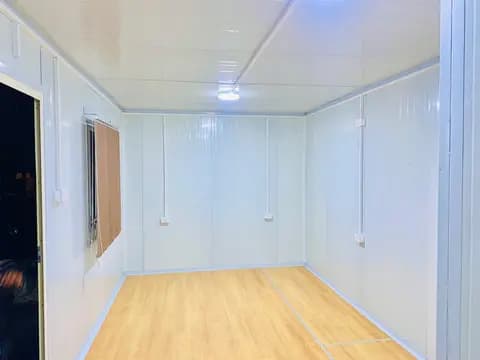 كرفان سكني 3*6 سندوتش بنل سقف و حوائط ارضيه كونتر بلاوط 18برازيلي و عليه طبقه من فنيل البركيه