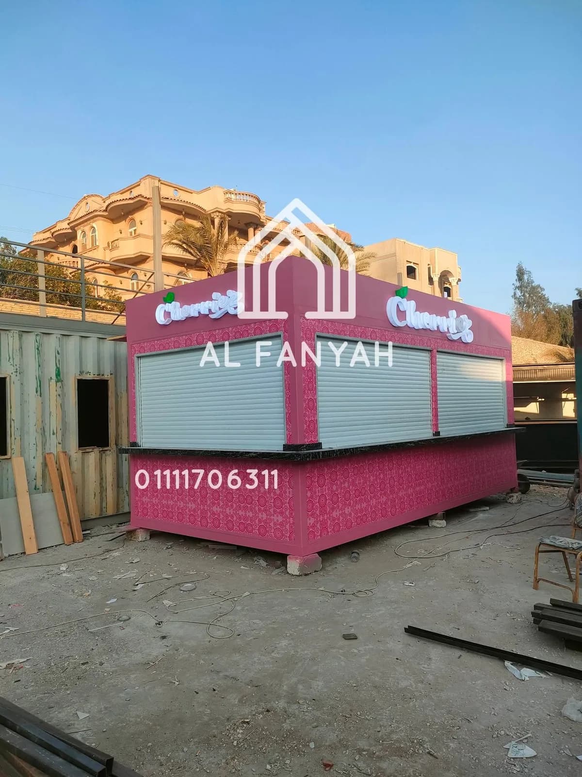 برتشن مطعم وفود تراك 3×6 متر ساندويتش بانل بمطبخ – موديل 2026 – صورة 2