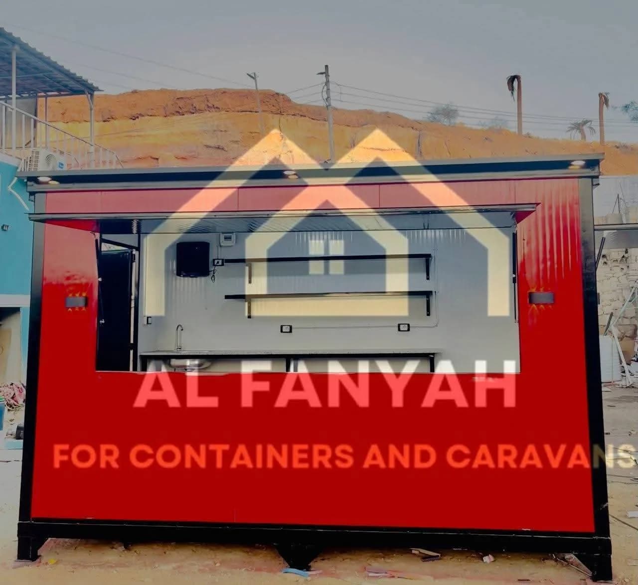 فرصة تبدأ مشروعك بسهولة! برتشن 2.5×4 من الشركة الفنية — الحل المثالي لأي نشاط تجاري تصميم عملي ومساحة مناسبة – صورة 3