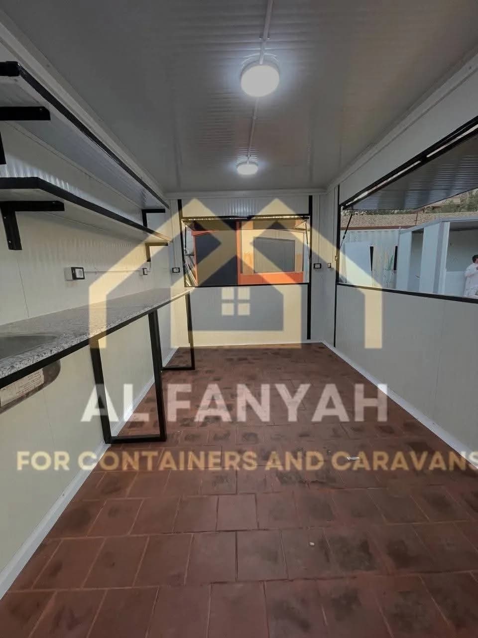 فرصة تبدأ مشروعك بسهولة! برتشن 2.5×4 من الشركة الفنية — الحل المثالي لأي نشاط تجاري تصميم عملي ومساحة مناسبة – صورة 2
