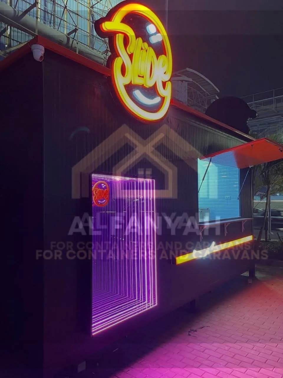 مع الشركة الفنية... مشروعك يبدأ بخطوة صح! برتشن 3×5 جاهز بأحدث تصميم شكل مودرن يجذب العملاء تشطيب داخلي نظيف – صورة 2