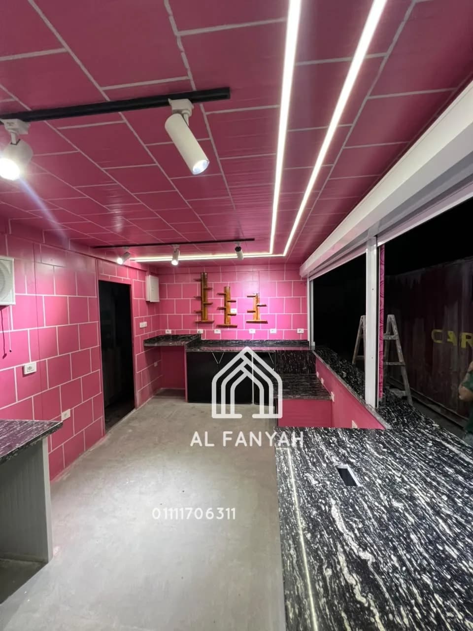 برتشن مطعم وفود تراك 3×6 متر ساندويتش بانل بمطبخ – موديل 2026 – صورة 8